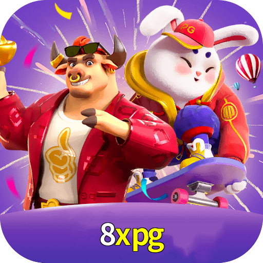Imagem promocional da 8xpg mostrando a plataforma e suas vantagens